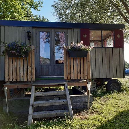 Ferienwohnung Pipowagen 'klein Hoonhorst' Putten Exterior foto