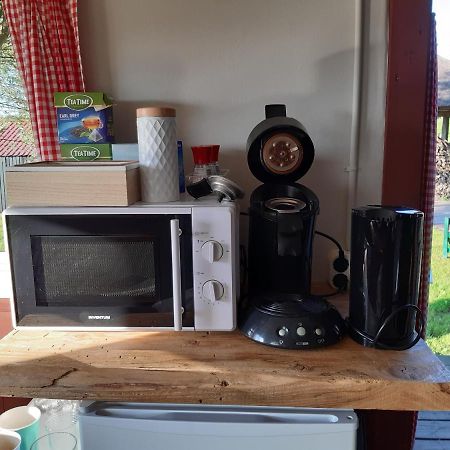Ferienwohnung Pipowagen 'klein Hoonhorst' Putten Exterior foto
