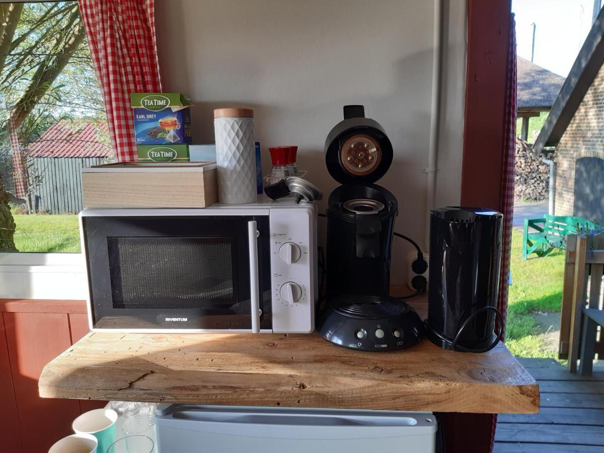 Ferienwohnung Pipowagen 'klein Hoonhorst' Putten Exterior foto