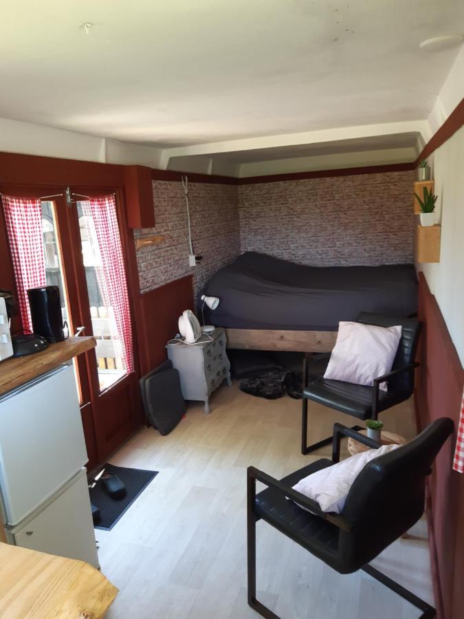 Ferienwohnung Pipowagen 'klein Hoonhorst' Putten Exterior foto