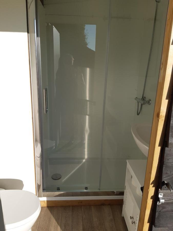 Ferienwohnung Pipowagen 'klein Hoonhorst' Putten Exterior foto